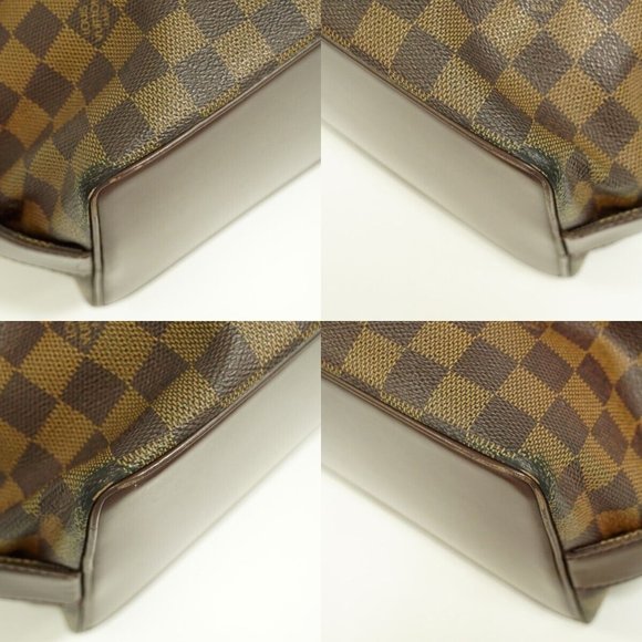 Chelsea Damier Ebene Canvas Shoulder Tote Bag - Picture 7 of 9